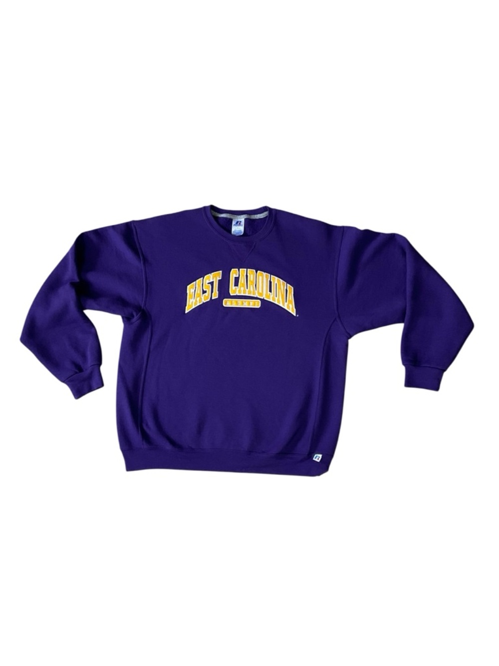 East Carolina Alumni Russell Athletic Sweatshirt Large ECU Pirates Crewneck